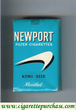 Newport Menthol old design Filter Cigarettes cigarettes soft box